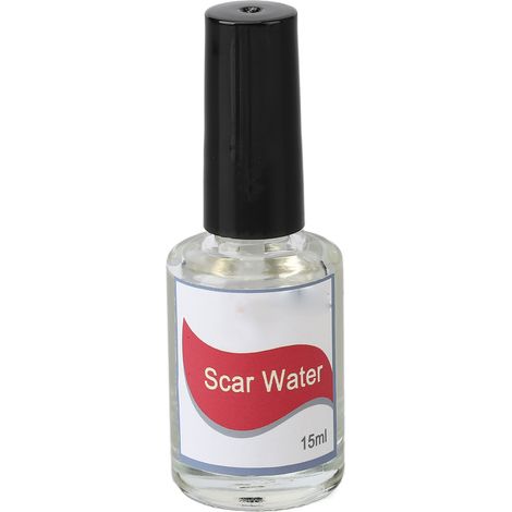 Maquillage cicatrices réalistes, liquide effets spéciaux cosmétique pour télévision, Halloween, aspect naturel. (1/5)