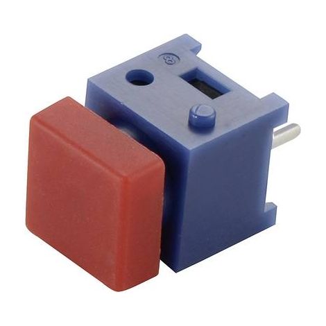 Bouton-poussoir TRU COMPONENTS DS-660S-S RD 703508 100 V 1 A 1 x Off/(On) à rappel 1 pc(s) S816811 (1/2)