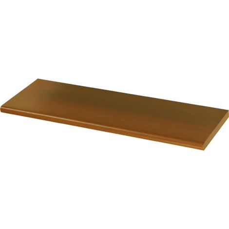 Mensola in Legno con Bordo Stondato FERLIVING - Rovere 60x20x1,8 cm (1/3)