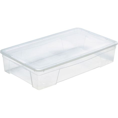 M-Home Box de Aufbewahrung 5 34 l, Transluzent, 70,6x41,2x16 cm