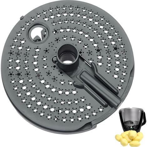 Accessoire Éplucheur À Pommes de Terre, Adaptateur Éplucheur pour TM5 TM6 TM31, Éplucheuraccessoireavec Râpe en Plastique, pour Éplucherpommes de Terre, Carottes et Légumes (1/5)