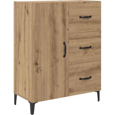 Sideboard Artisan Oak 69.5 x 34 x 90 cm Engineered Wood vidaXL (1/5)