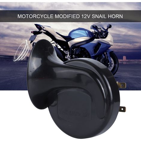 Klaxon électrique universel pour moto 12 V 110 dB 510 Hz, haut-parleur puissant (1/5)