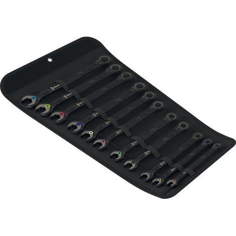 Wera 6000 Joker Black Edition 11 Set 1 set di chiavi a cricchetto aperte, 11 pezzi. (1/5)