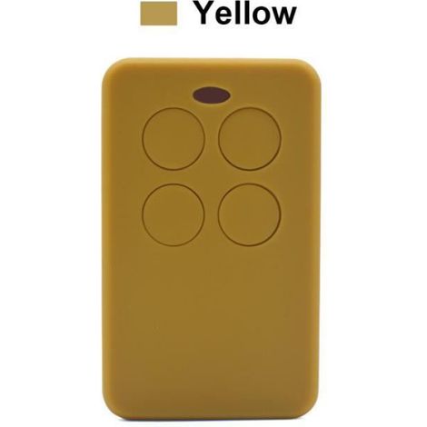 Télécommande Porte De Garage - Fréquence Multibande 280-868 MHz - Compatible Portes Automatiques Et Systèmes D'Alarme - 4 Boutons - 63x37x12 mm - 1 Pièce