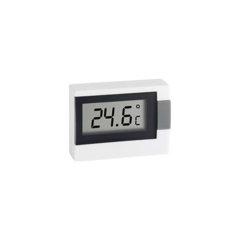 Thermomètre numérique intérieur – Mesure de température de -10 à +60 °C – Alimentation par pile bouton LR44 incluse (1/5)