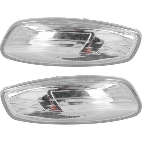 Lot de 2 Feux Clignotants Rétroviseur Latéral Compatible Peugeot 207 308 3008 5008 RCZ Remplacement 6325G5 (1/4)