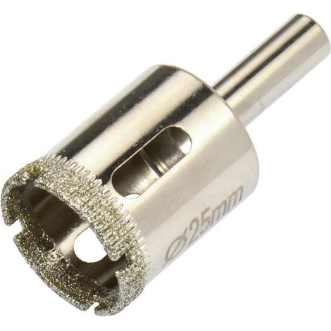 Herramienta del alicatador geko diamant-kernbohrer 25mm perforación húmeda 2 piezas (1/3)