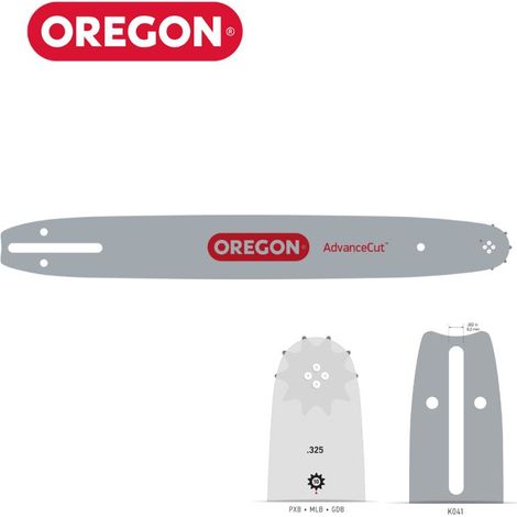 Mentor Oregon 168PXBK041 Guide-chaîne 40 cm robuste (1/2)