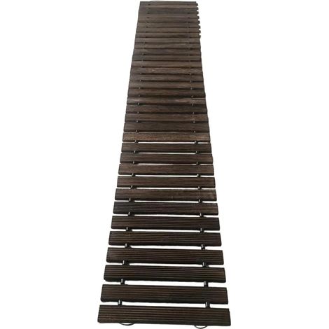 Bois de jardin bois dcoratif enrouleur droit (1/5)