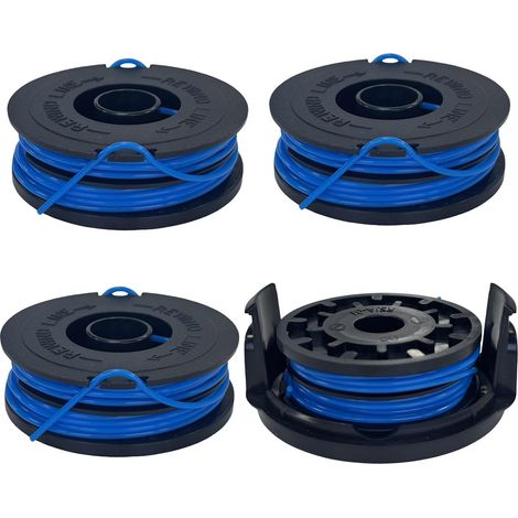 Juego de 4 bobinas e hilo para desbrozadoras Spear and Jackson GT450, GT600 RSJA-01 (1/5)