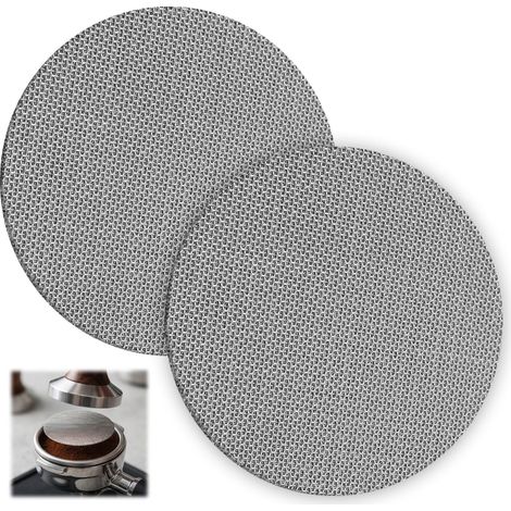 2 Puck Screen 51mm – Tamis Inox 150µm pour Porte-Filtre (1/5)