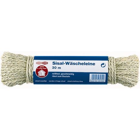 Conacord Wäscheleine Ø 4,5 mm x 30 m Wäscheleinen