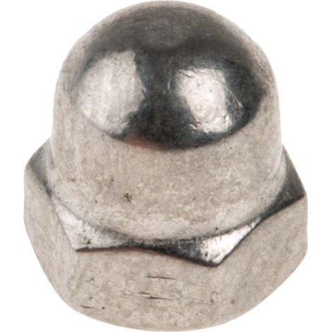 Écrou hexagonal RS PRO, M4, Acier Inoxydable A2 304 ( Prix pour Boîte de 50 ) (1/3)