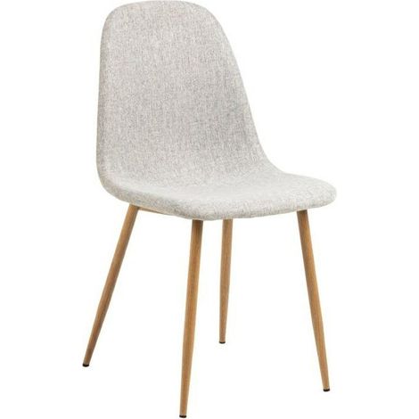 Silla Celia gris claro/natural (1/5)