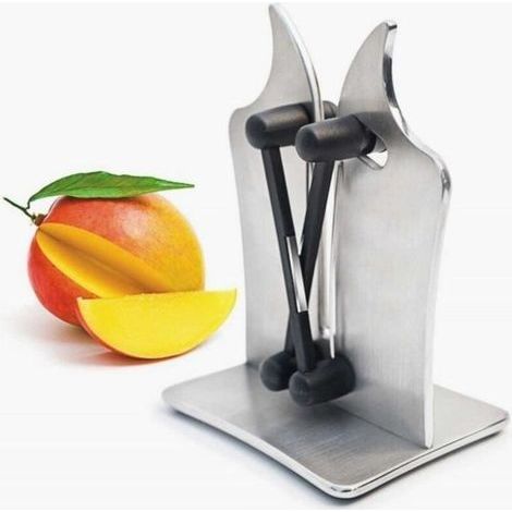 outil d\'affuteuse Couteau Cuisine rapide aiguise arêtes et polisseur argent (1/4)