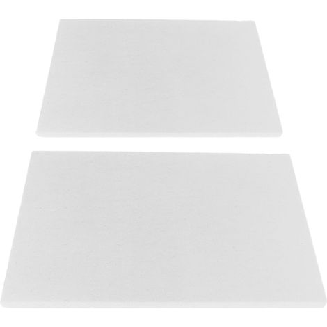 2 Pièces Panneau Isolant Thermique en Fibre Céramique 10 Mm 30 X 20 Cm, Résistant aux Hautes Températures, pour Poêles à Bois, Fours et Cheminées, Coussin D’isolation Thermique (1/5)