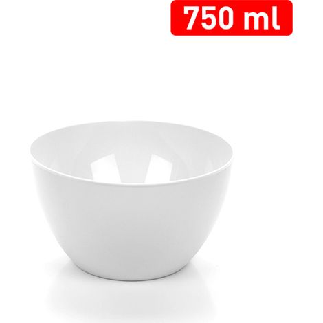 PLASTICFORTE tazon bol 13,5 cm 0,75 litros blanco , Tazón bol 13,5 cm. 0,75 litros blancoFabricado en plástico de alta calidadPerfecto para su cocinaPlástico de uso ali
