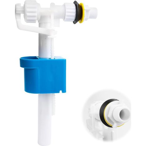 Universal G1/2" cistern fill valve – For low and high cisterns – Adjustable fill volume – Water-saving – Quiet (1/5)