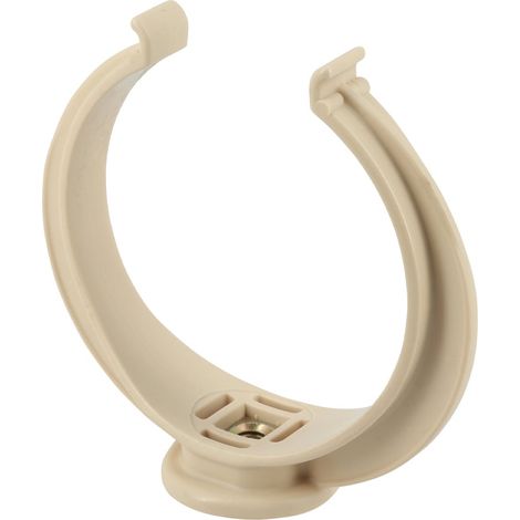 Collier lyre pour tube Nicoll Ø80 - Sable