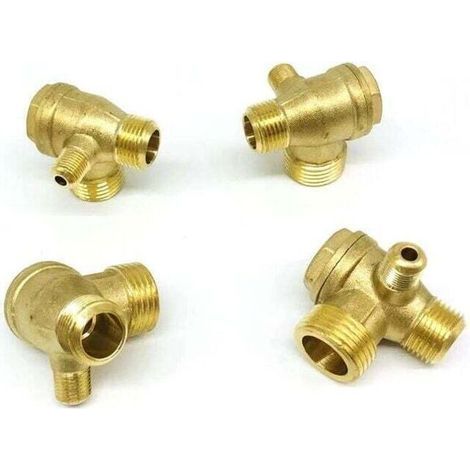 Compresseur d'air pompe à Air 1,1 kw, machine sans huile, accessoires en ligne directe, valve unidirectionnelle, clapet anti-retour 101620 mm avec chanfrein(4 PCS) (1/5)