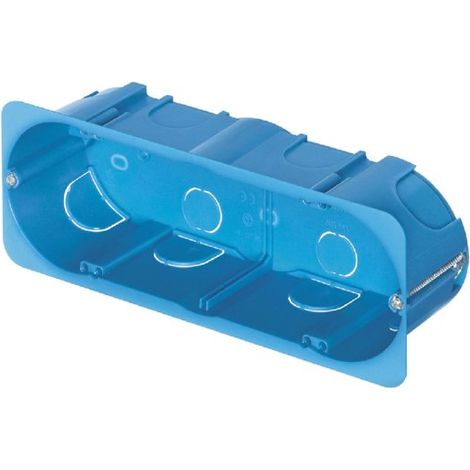 Scatola rettangolare per pareti leggere in cartongesso, 6/7 posti 506/507, ideale per installazioni elettriche interne FG10257