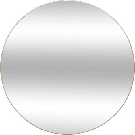 Specchio in legno e metallo alice d110cm dorato - Atmosphera créateur d'intérieur (1/2)