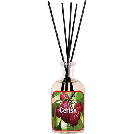 6 Bambous Parfumés Cerise 100ml - Lampe Du Parfumeur