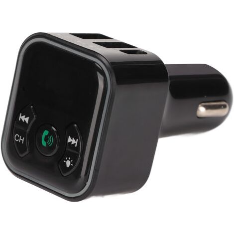 BUNTHAUS Transmetteur FM Bluetooth, appels mains libres, adaptateur autoradio MP3 pour voiture (1/5)