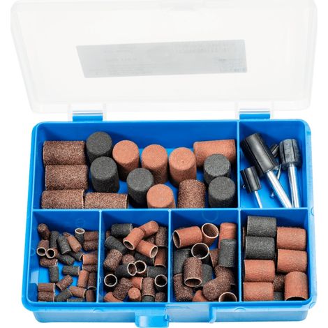 PFERD TOOLS POLICAP Set PCS110 Zylinderform Korund für universelle Anwendung (1/2)