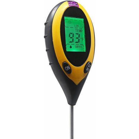 RHG Nouveau pH-mètre numérique LCD 4 en 1 pour sols (1/5)
