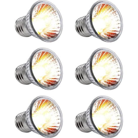 E27 Lampe Tortue,25W Ampoule Chauffante,Lampe Chauffante Terrarium,Tortue Soleil Ampoule Uva + Uvb3.0 Spectre Complet Tortue d'eau Chauffage Lampe Solaire (1/5)
