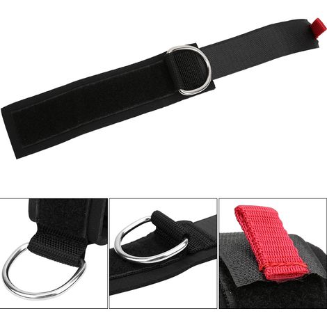 Sangle de fixation universelle pour équipement de plongée avec mousqueton et anneau en D (1/5)