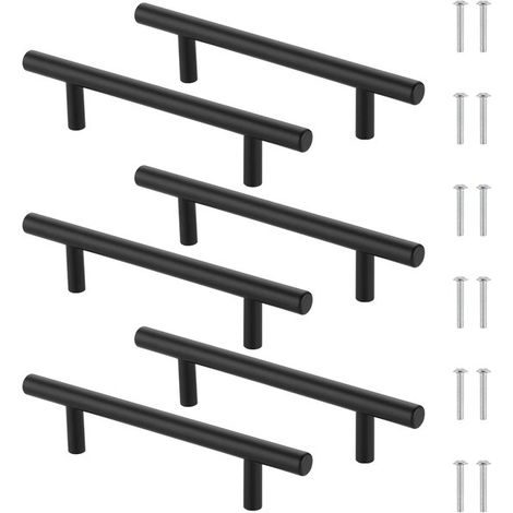 maniglie per armadietti，maniglie per cassetti con interasse fori di 96 mm，maniglie per armadietti in acciaio inossidabile，maniglie per cucina (1/5)