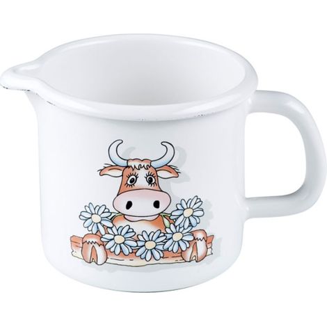 Riess vaso con beccuccio Ø10cm 0,75 litri smalto Country Almliesel