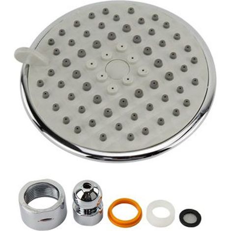 Cleafe - Soffione Doccia Multigetto Ugelli Fori Bagno Miscelatore Ad Alta Pressione 59214 - (1/2)