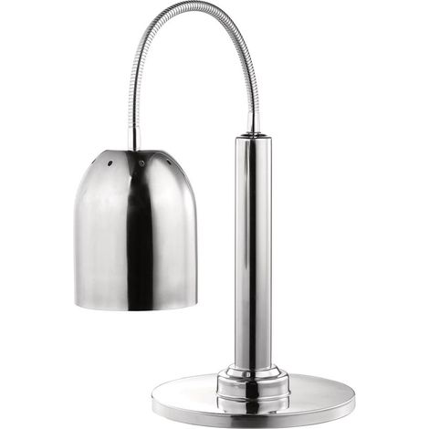 Lampe chauffante avec support 24 centimètres en acier inoxydable - Pujadas (1/2)