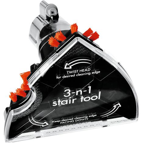 Bissell Cepillo Spotclean 3 en 1 Negro Limpieza Precisa (1/5)