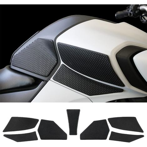 Per Yamaha MT-03 MT03 MT03 MT-25 MT25 MT25 2020-2022 2023 2024 2025 Rilievo del serbatoio del carburante Rilievi del serbatoio Proteggi decalcomanie Adesivo Gas Ginocchio Trazione Grip Pad Tankpad (1/5)
