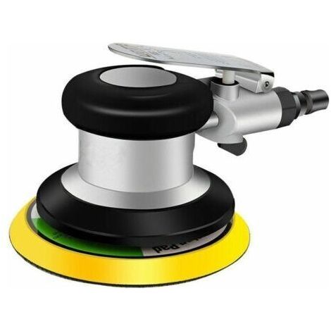 Professioneller, druckluftbetriebener Exzenterschleifer, Hochleistungs-Mini-Doppelhub-Druckluftpoliermaschine mit 9500 U/min (1 Stück, 125 mm)