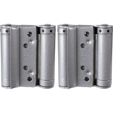Charnière Double Action Lx Ch 39 Lame 175 Mm Acier Argent - Groom