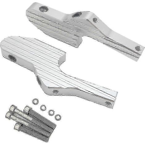 Verlängerte Soziusfußrasten für Vespa GT GTS GTV 60-300ie, Fußrastenverlängerungen aus Aluminium, Komfort-Kit für lange Strecken, robustes Motorradzubehör, einfache Soziusbefestigung. (1/5)