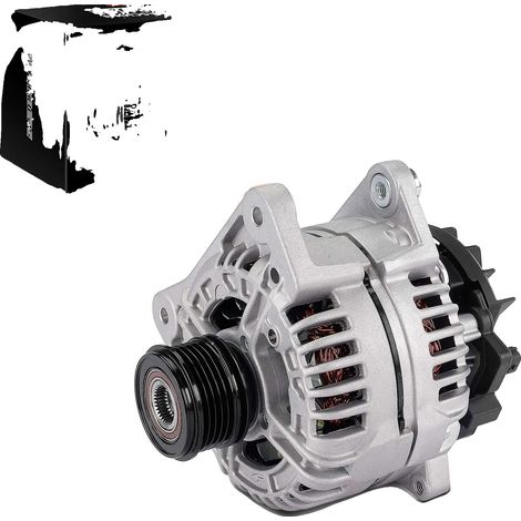 Générateur, Tension 12V, Courant de Charge 120A, Diamètre de Poulie 54,5mm, Montage Direct, Compatible avec DACIA et RENAULT (1/5)