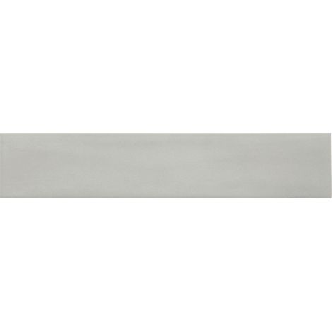 Carrelage sol / mur brique effet béton gris mate 6x30 cm WADI STONE (vendu par boite de 0,50m2) (1/3)