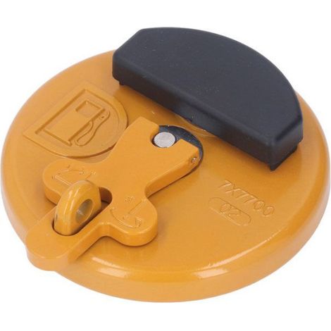 Bouchon De Réservoir Diesel - Couvercle Réservoir Carburant En Acier Inoxydable - Pour Engins Caterpillar E320C 312D 950F 824G D4C - 1 Pièce (1/5)