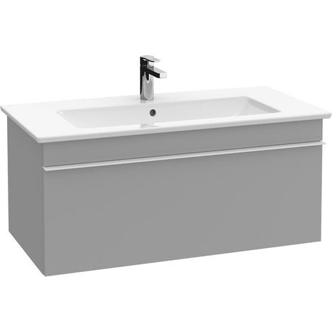 Mobile lavabo, 753 x 420 x 502 mm, modello sospeso, legno Olmo Impresso