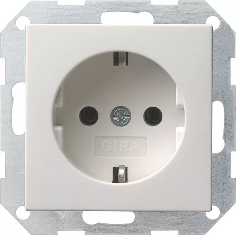 GIRA Einsatz Schutzkontakt-Steckdose System 55, Standard 55, E2, Event, Event Klar, Event Opak, Esp (1/2)