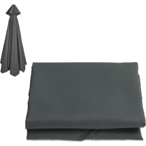 Replacement Market Umbrella Canopy, Outdoor Parasol Top Cover, Umbrella Canopy Replacement, Patio Umbrella Canopy Cover Replacement, 10 Ft 8 Ribs 6 Ribs Umbrella (Color : G, Size : 3m/10ft-6 (1/5)