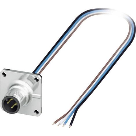 Phoenix Contact 1419991 Connettore da pannello per sensore o attuatore M12 Spina 0.50 m Numero di poli: 4 1 pz. (1/2)