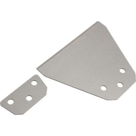 15 cm langer Federstahlmeißel, runder Schaft mit 2 Nuten, für SDS-Plus-Bohrhammer, Meißel zum Abtragen von Bodenplatten (1/5)